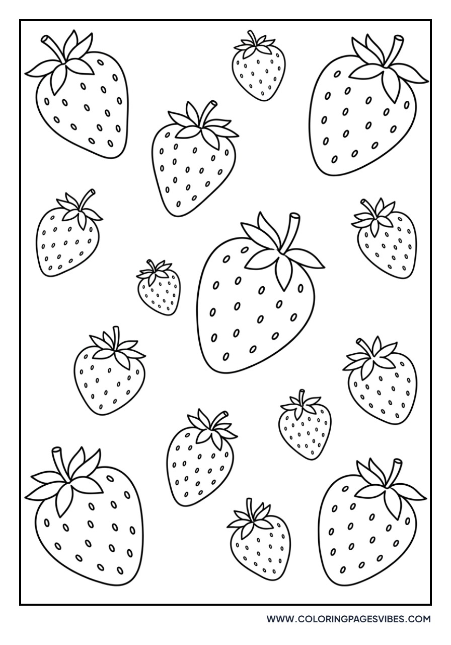 Floating Strawberries