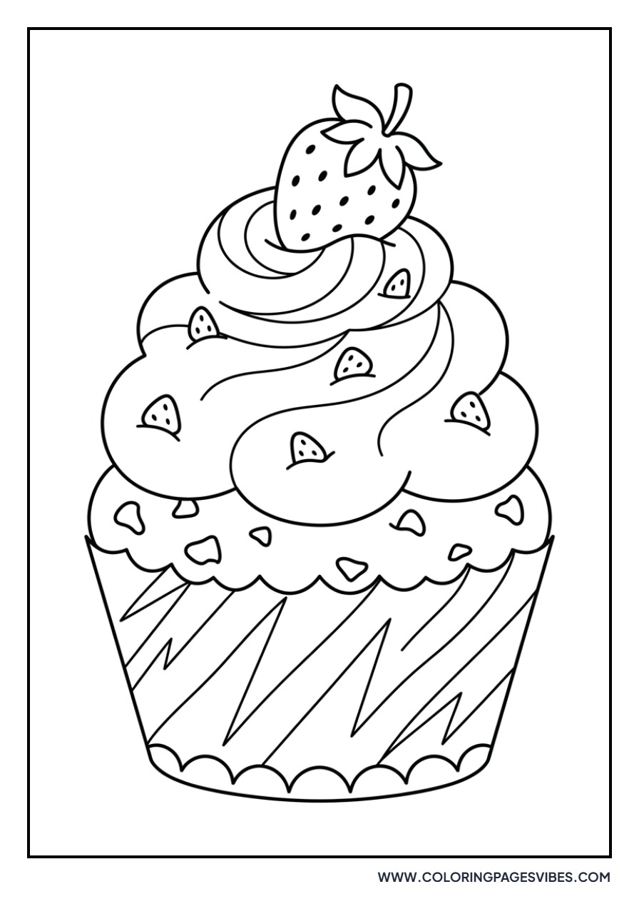 Strawberry Cupcake