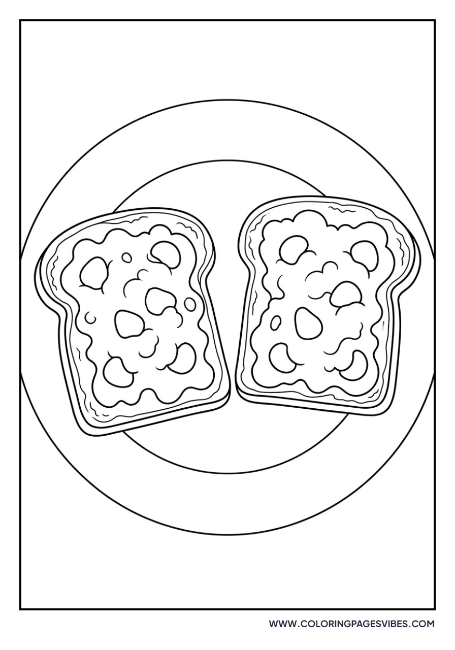 Strawberry Jelly Toast