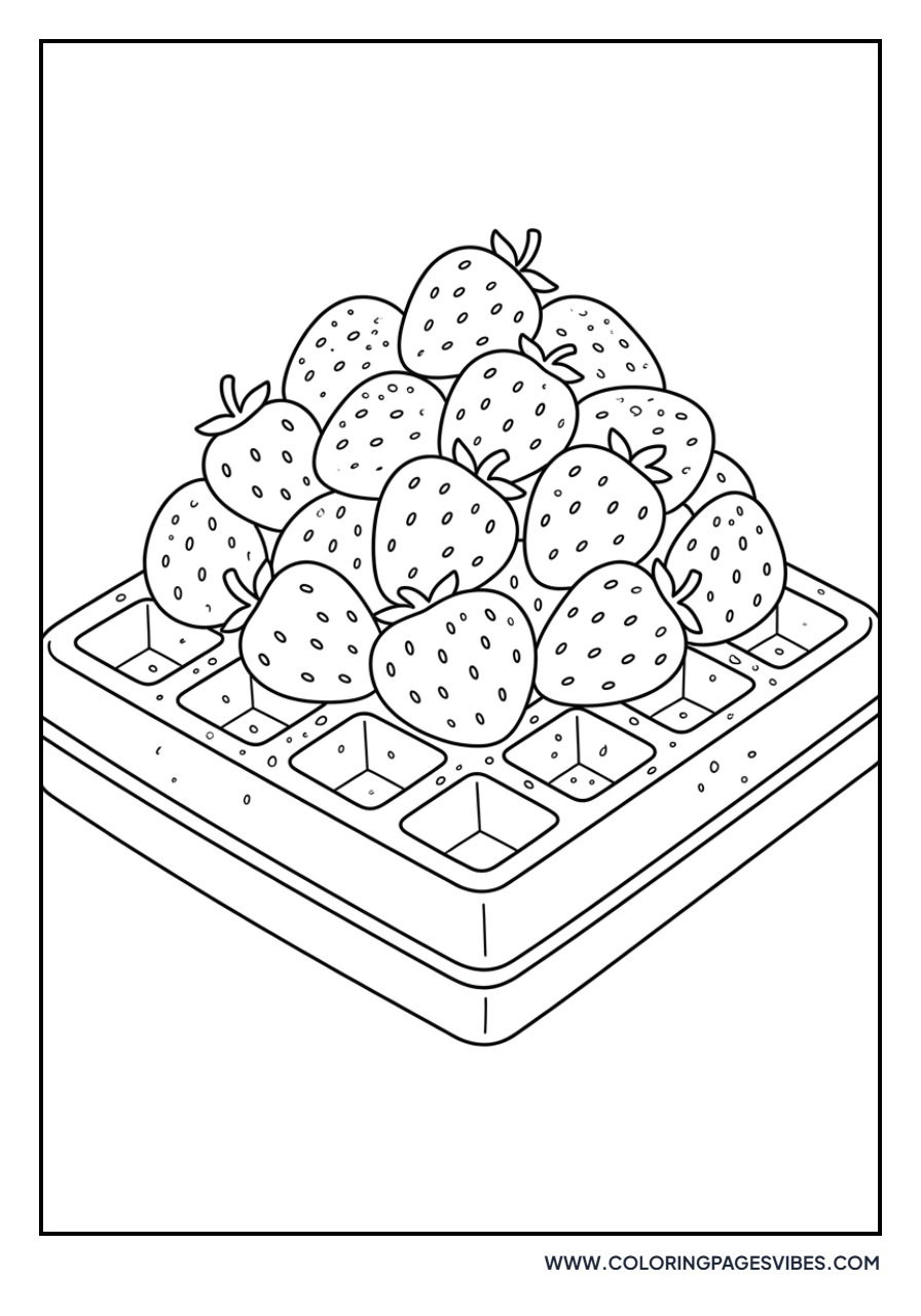 Strawberry Waffle
