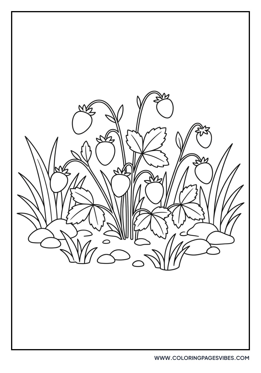 Wild Forest Strawberries