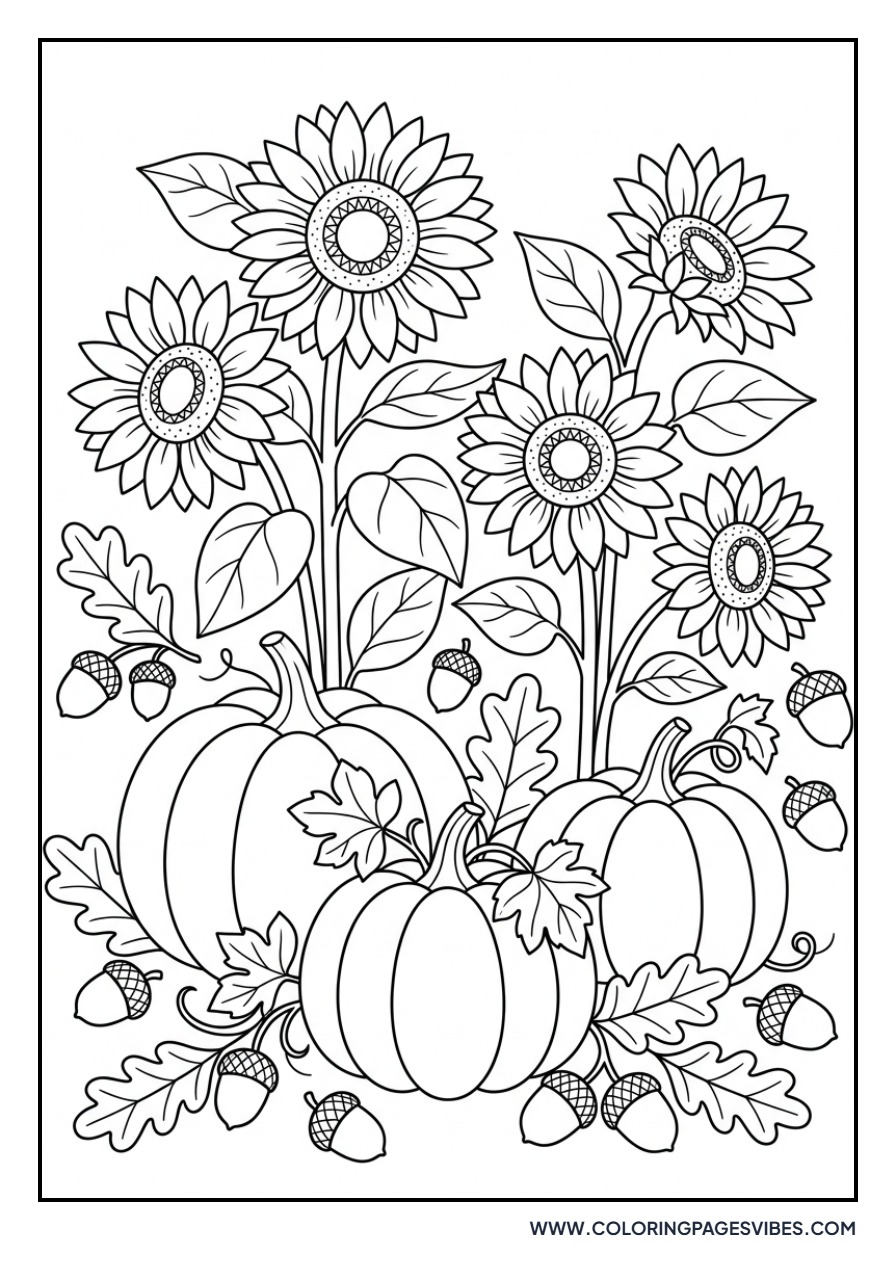 Autumn Sunflower Mix