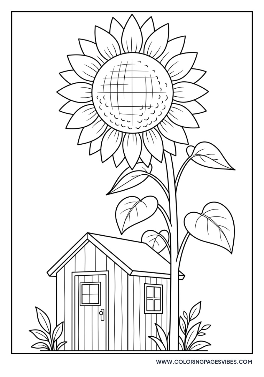 Majestic Giant Sunflower