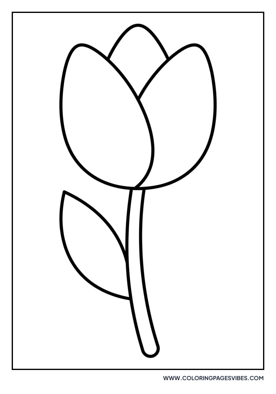 Stylized 60s Tulip