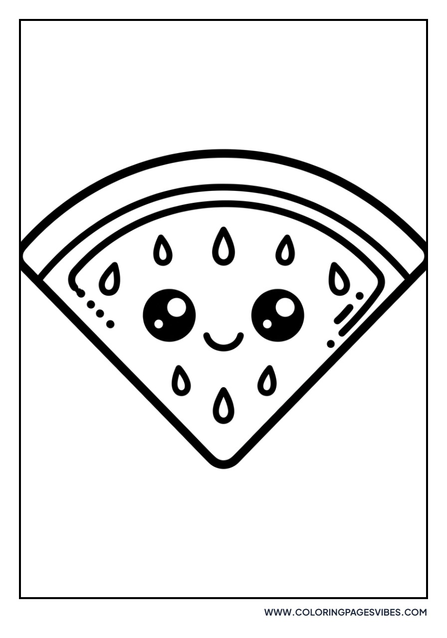 Happy Kawaii Watermelon