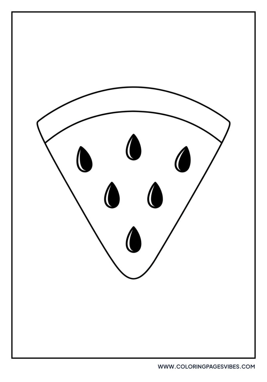 Simple Watermelon Slice