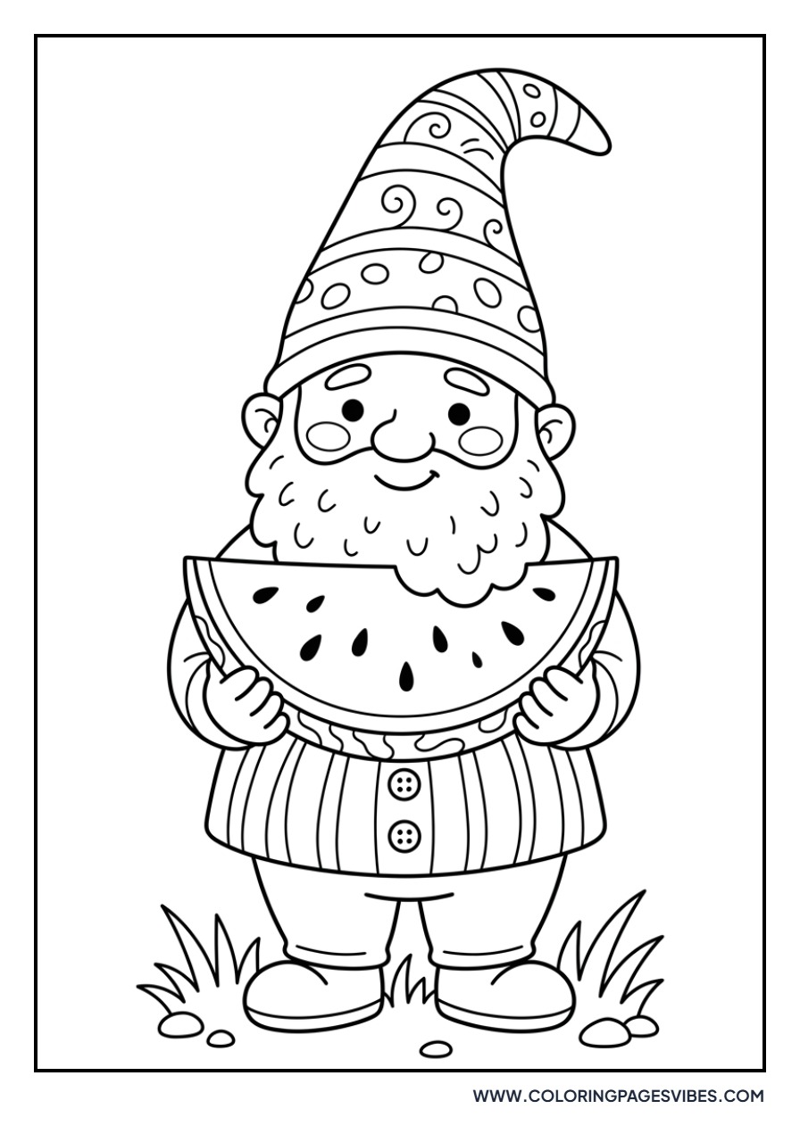 Watermelon Gnome