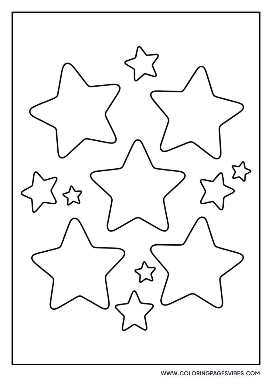 Watermelon Star Shapes