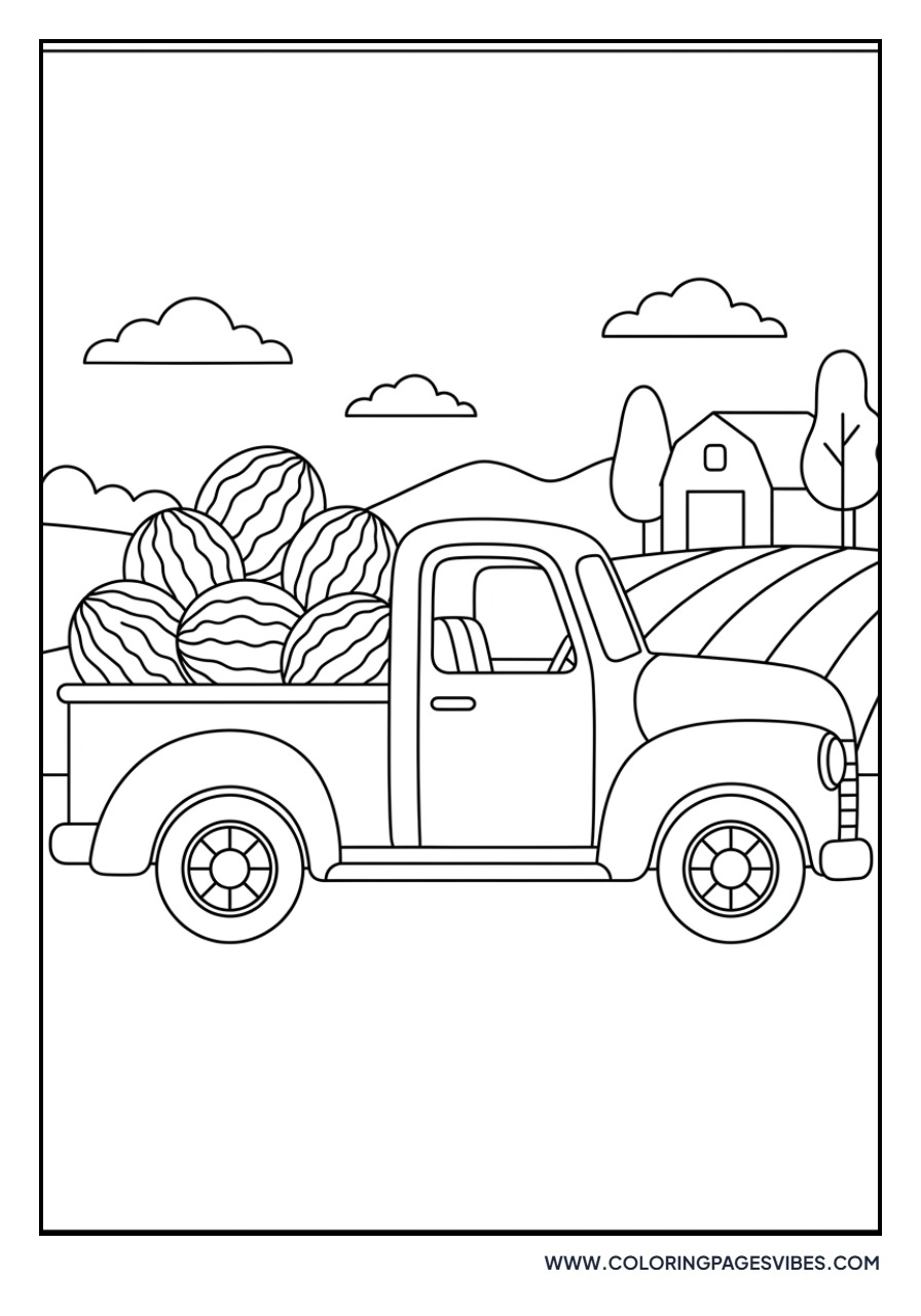 Watermelon Truck
