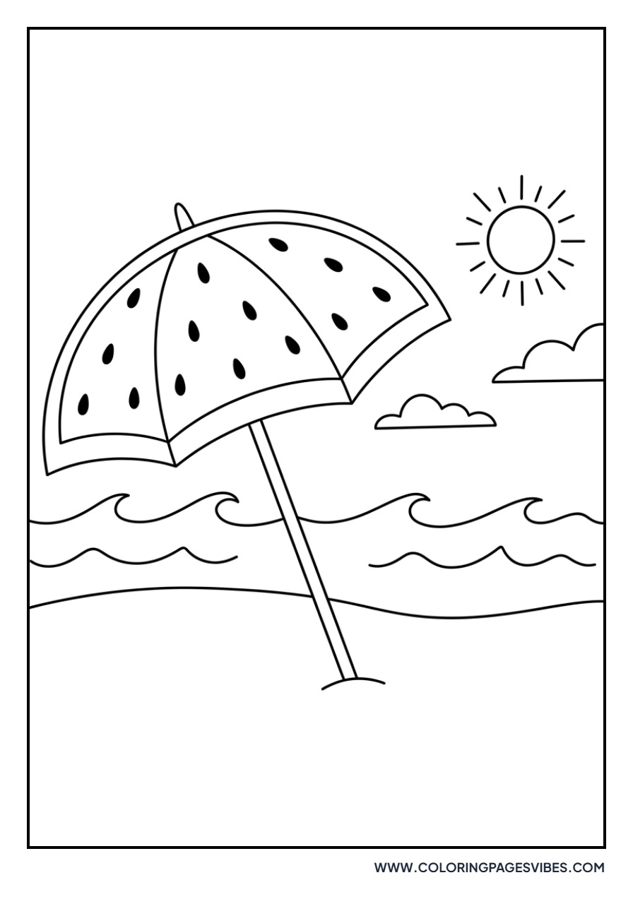 Watermelon Umbrella