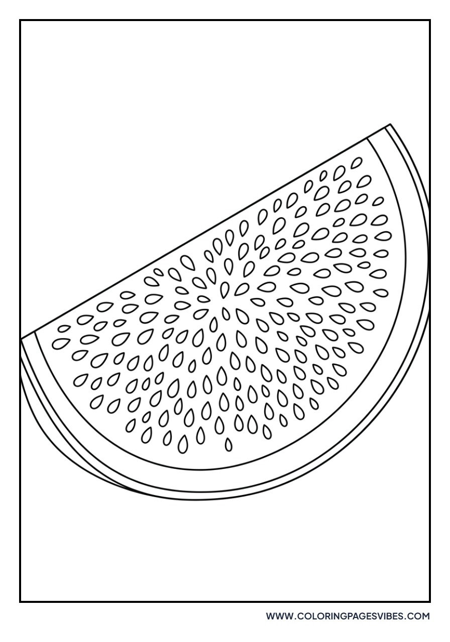 Watermelon with many Seeds