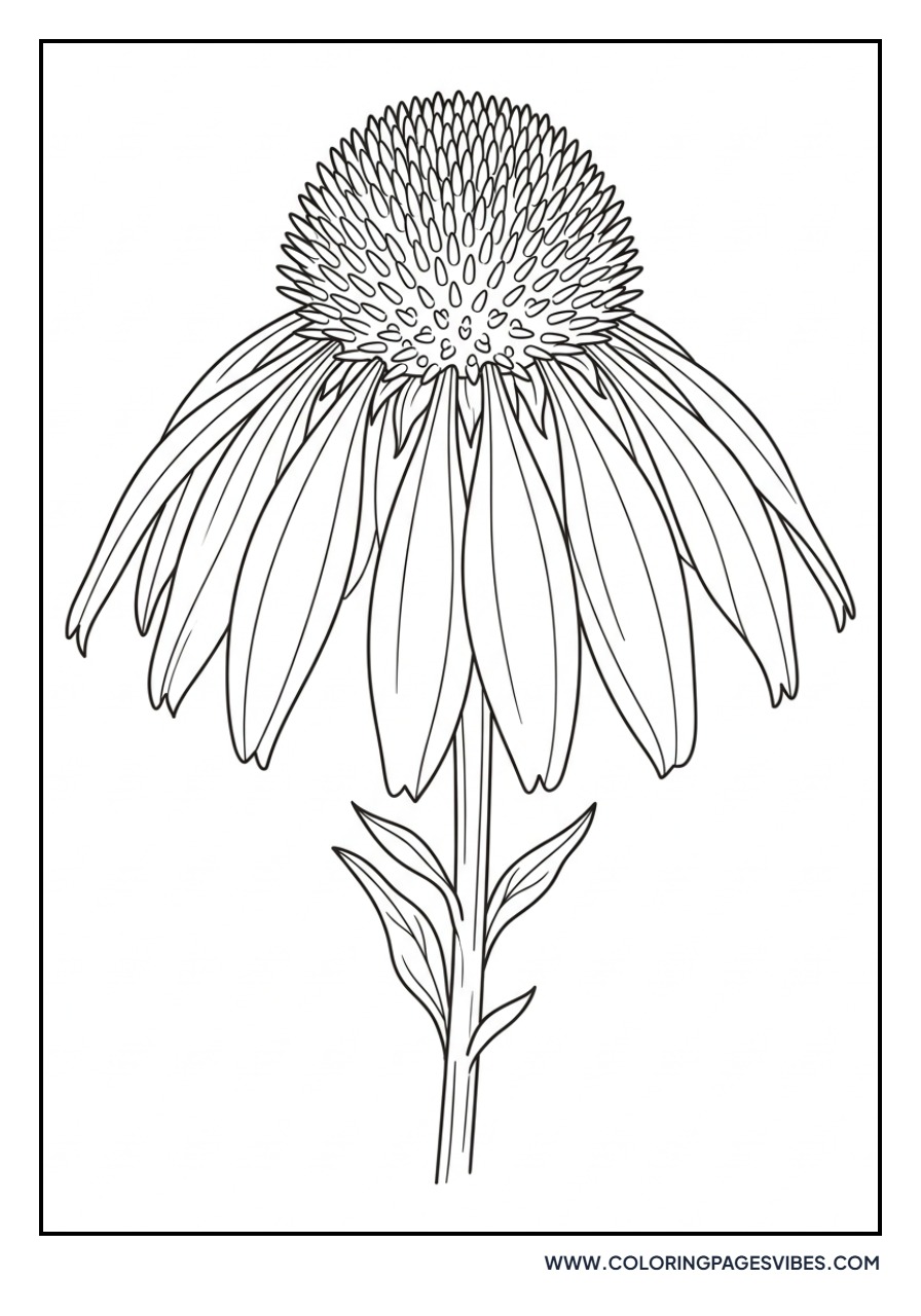 Purple Coneflower Echinacea