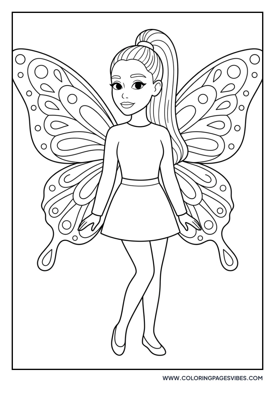 Ariana Grande Butterfly Wings