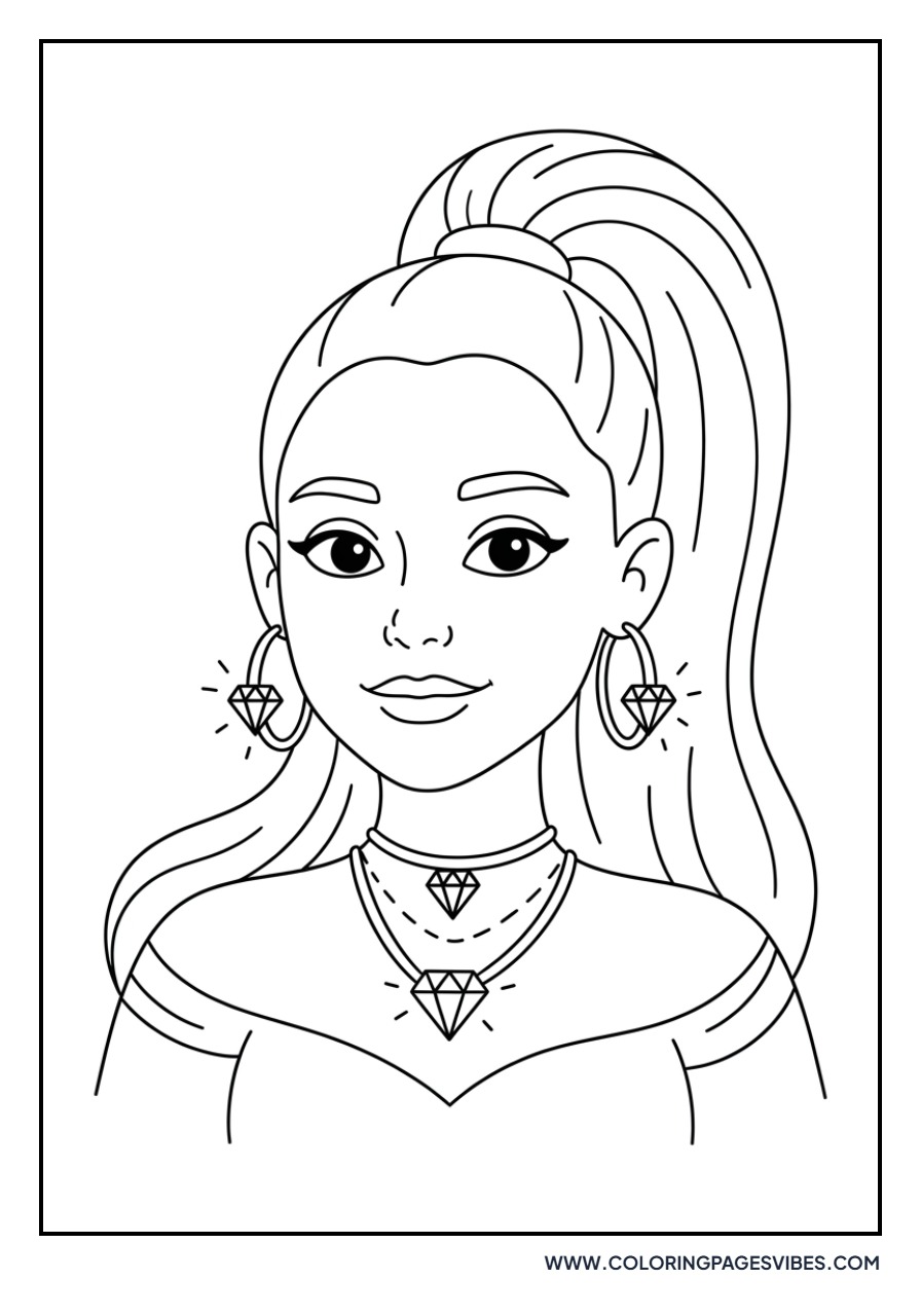 Ariana Grande Diamond Jewels