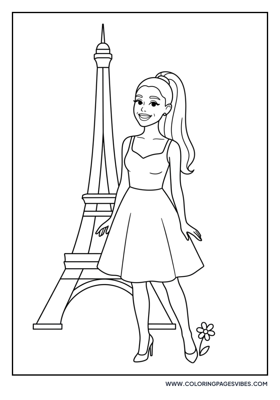 Ariana Grande in Paris