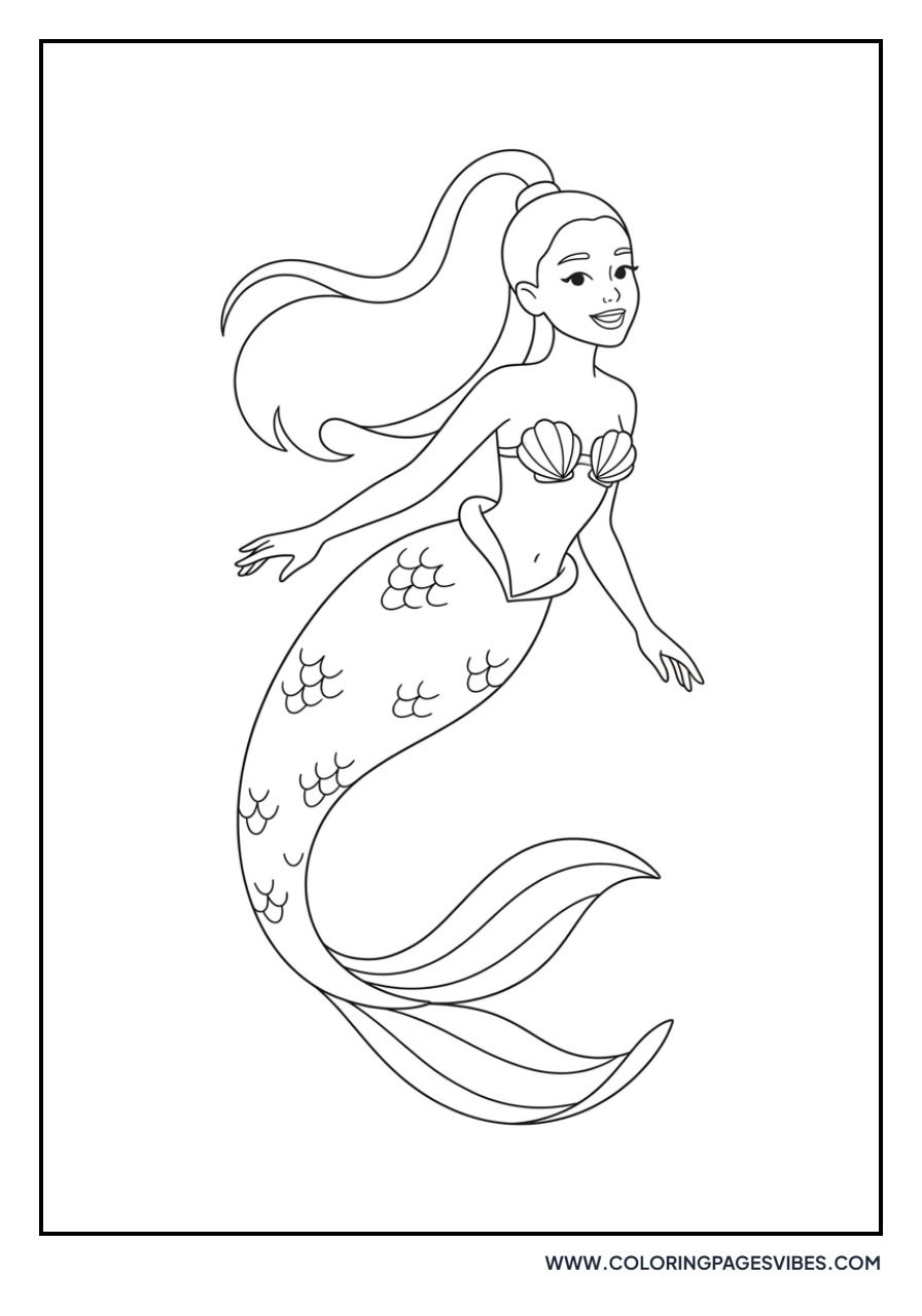 Ariana Grande Mermaid