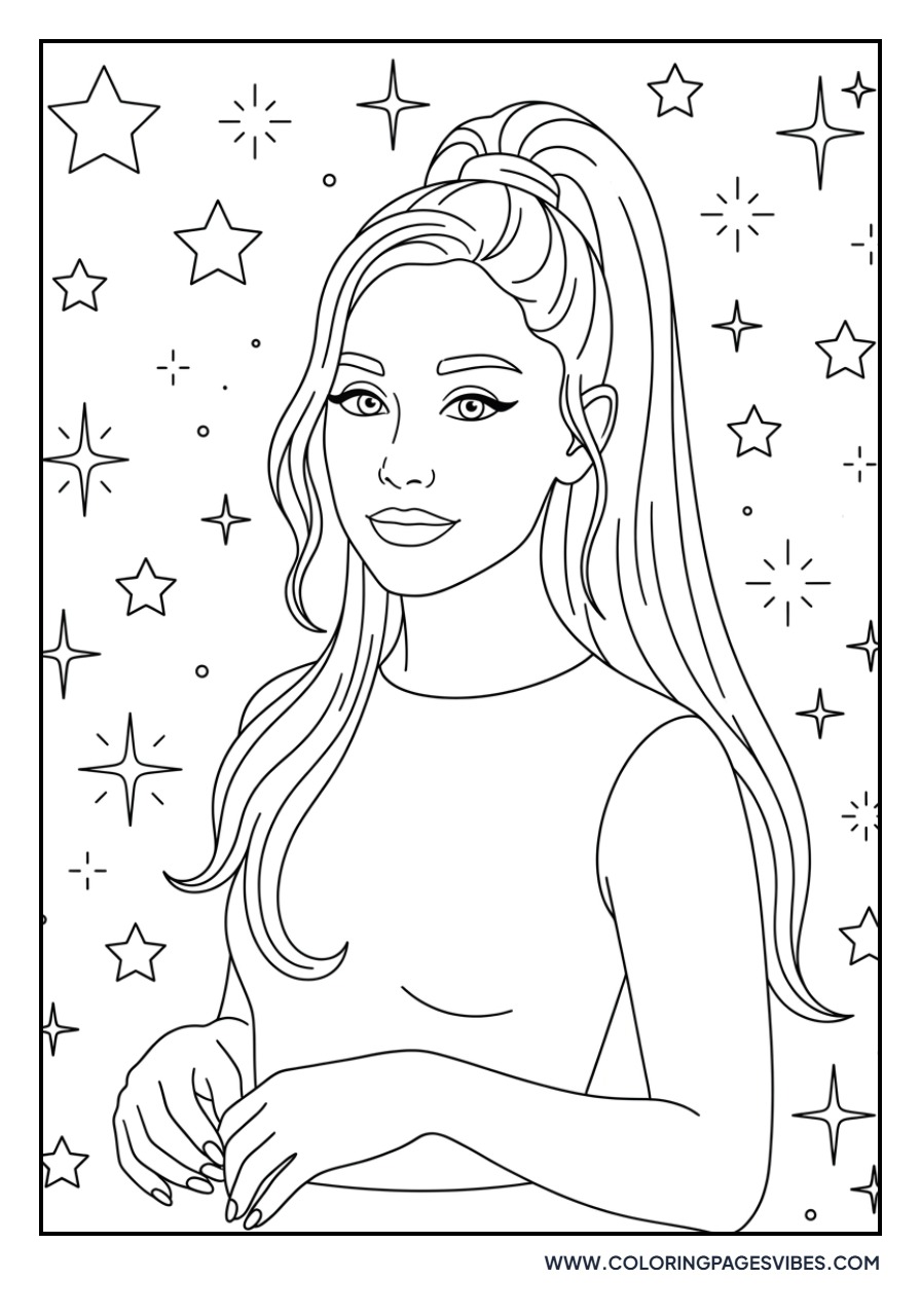 Ariana Grande with Stars