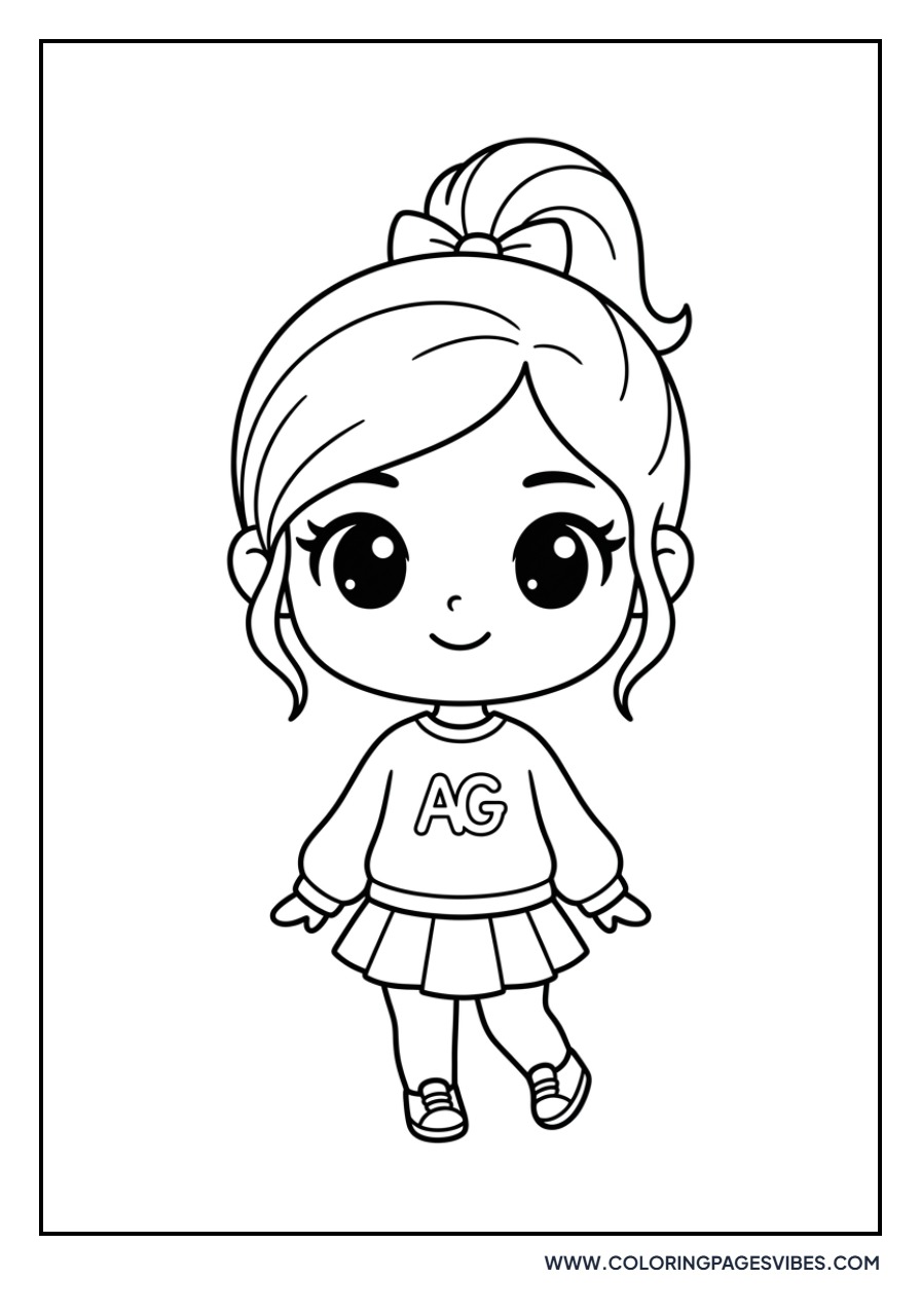 Chibi Ariana Portrait