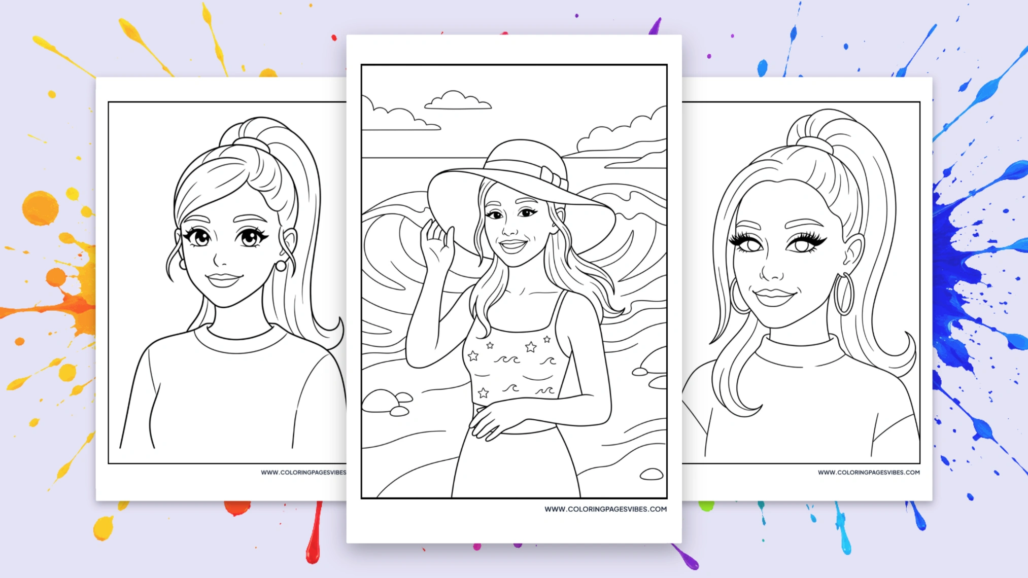 65+ Ariana Grande Coloring Pages (Free Printable PDFs)