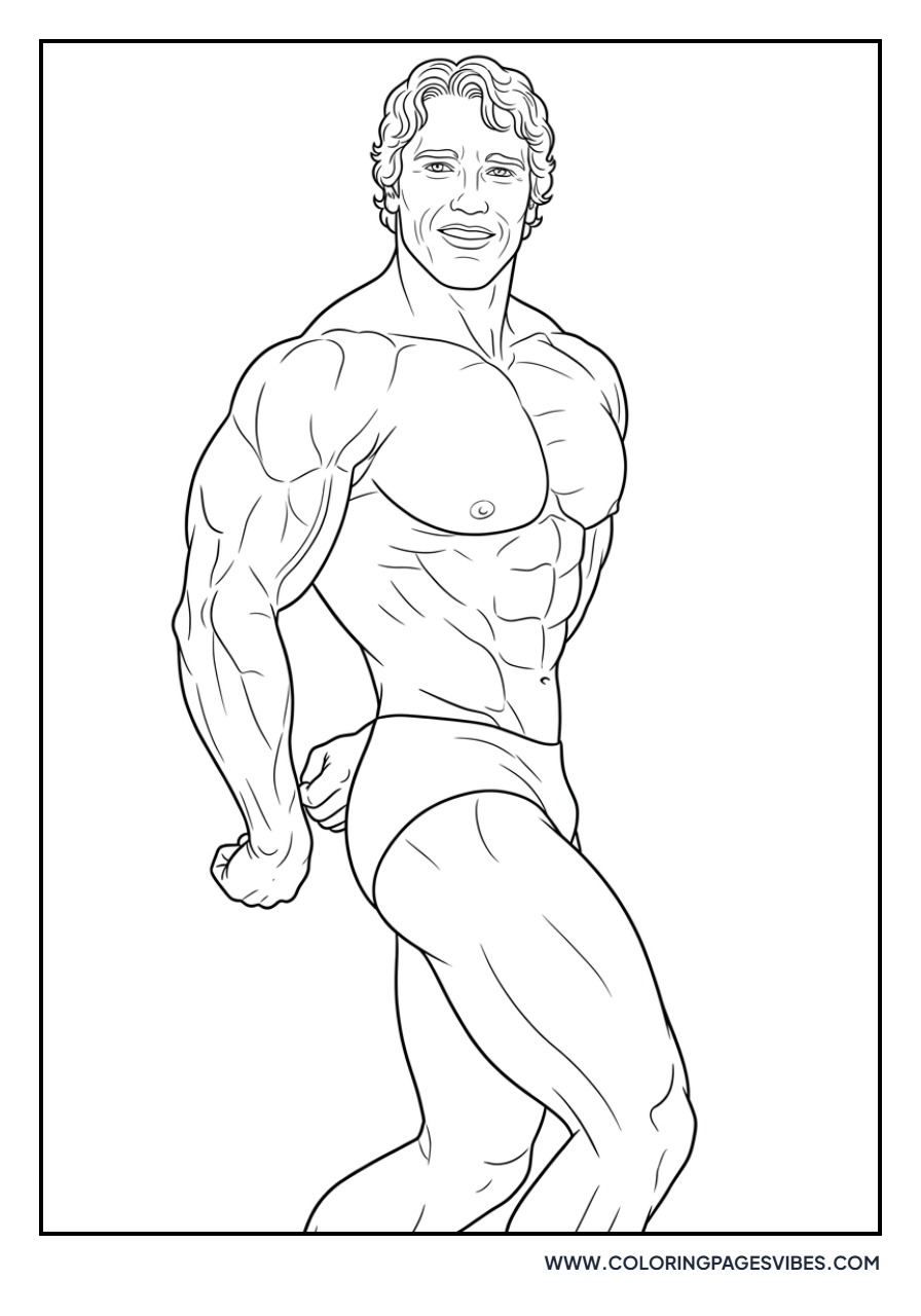 Arnold Chest Expand Pose