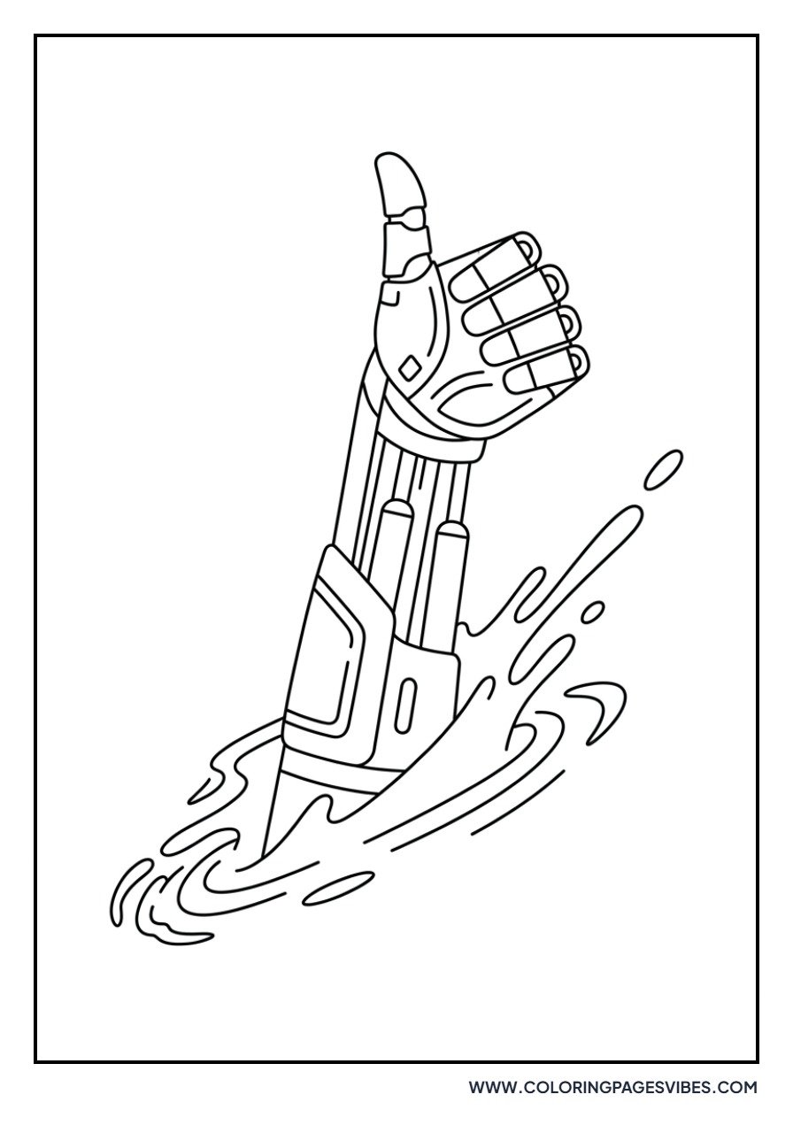 Arnold T-800 Thumb Up