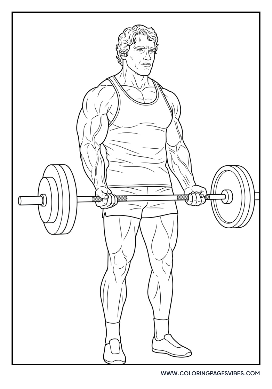 Classic Arnold Bicep Curl