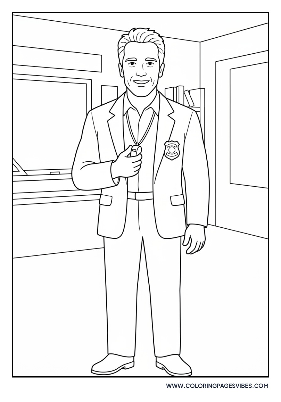 Kindergarten Cop Teacher