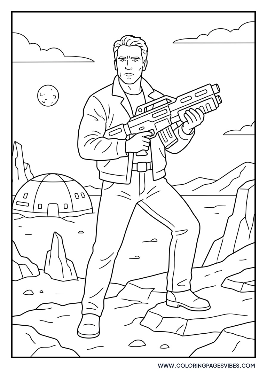 Total Recall Quaid Action