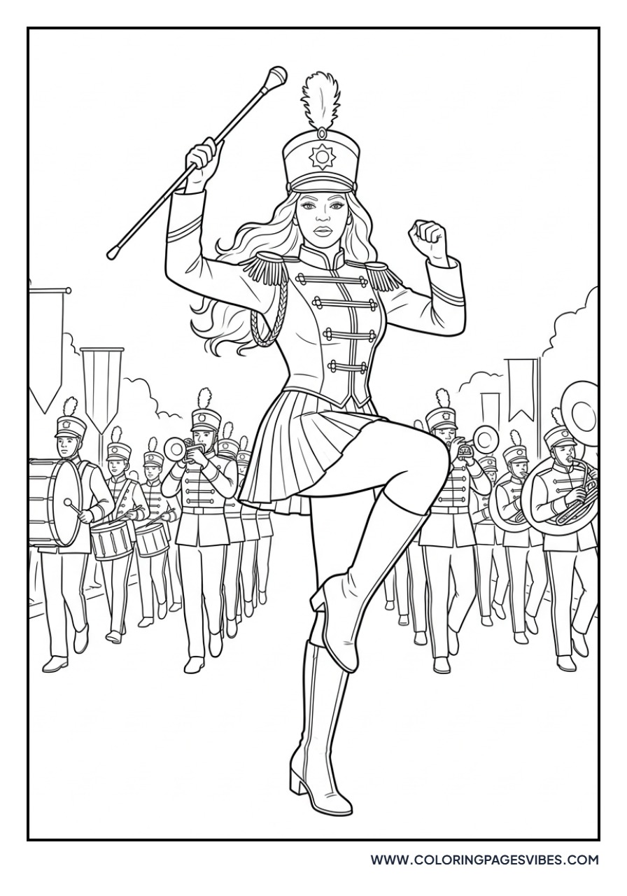 Beyoncé Homecoming Drum Major