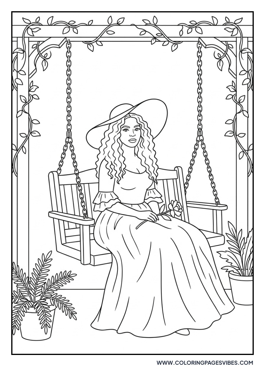 Beyoncé Lemonade Porch Swing