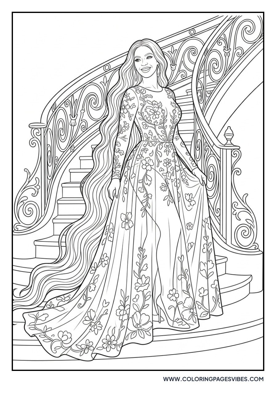 Beyoncé Met Gala Floral Gown