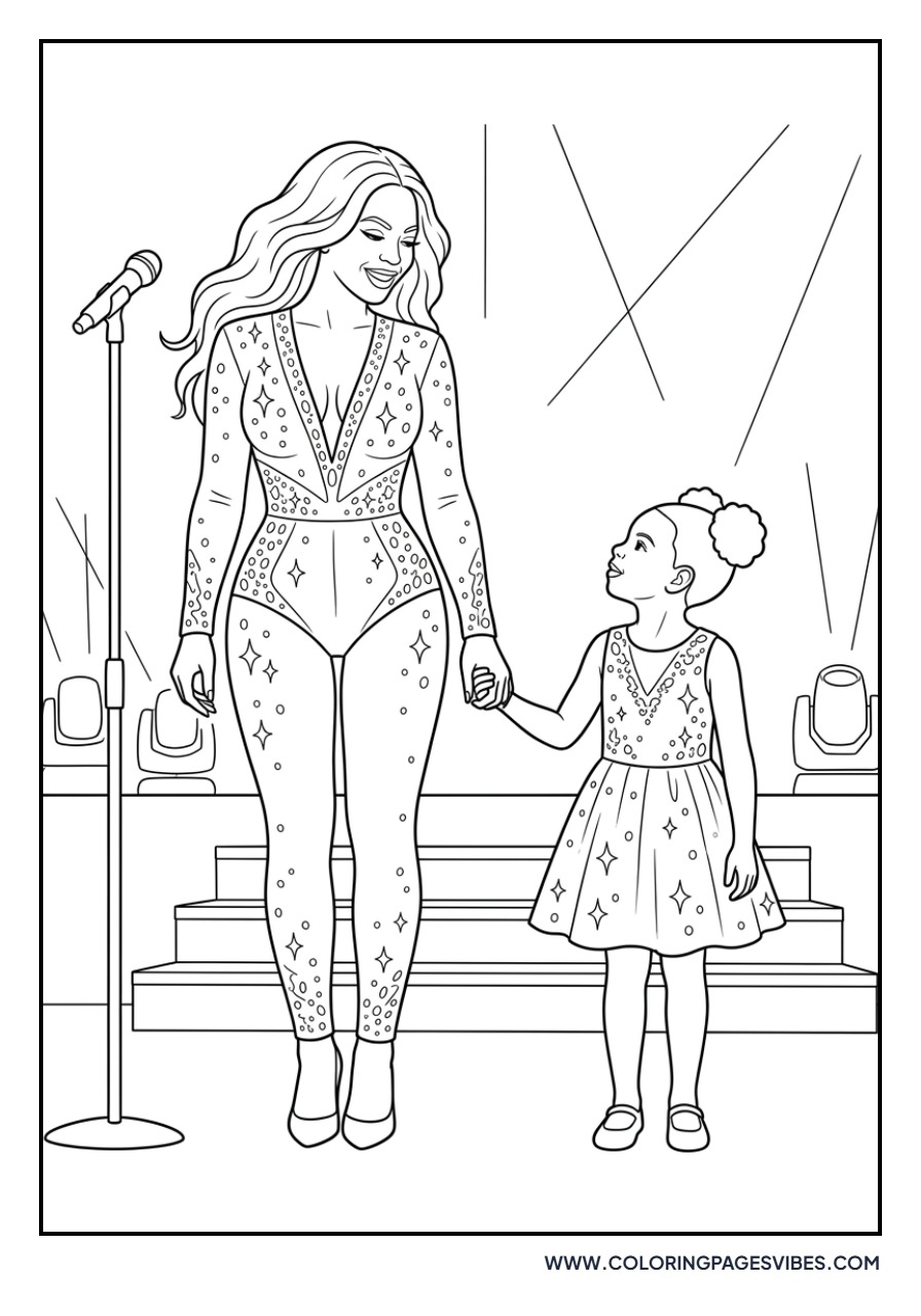 Beyoncé With Blue Ivy