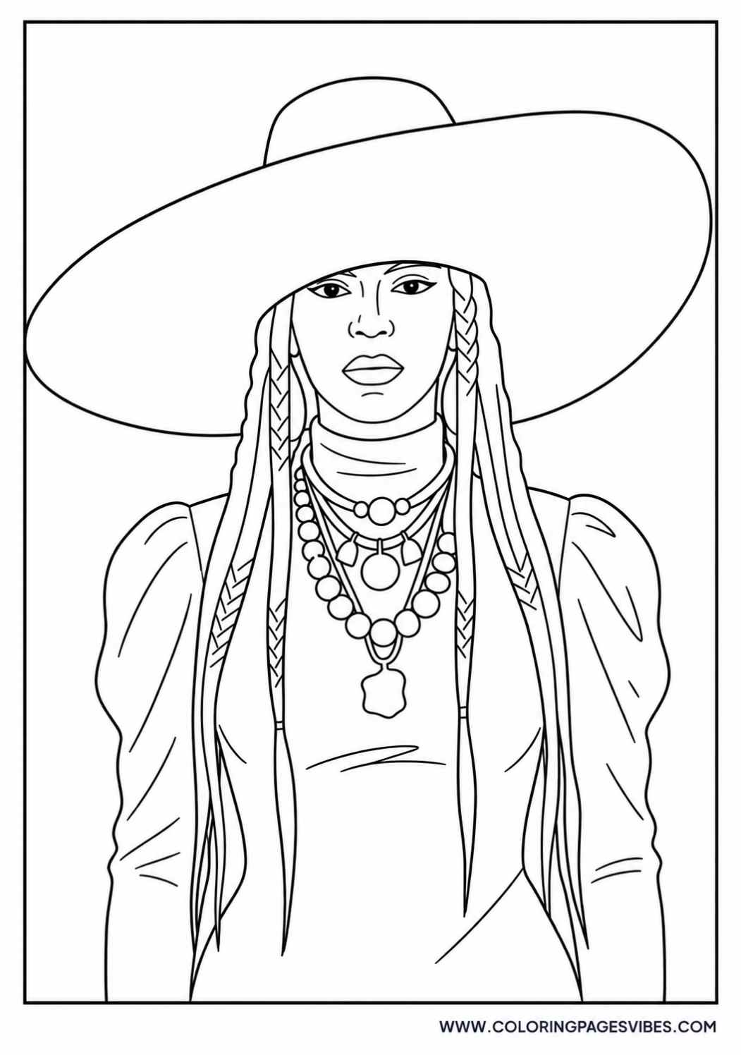 Formation Wide-Brimmed Hat