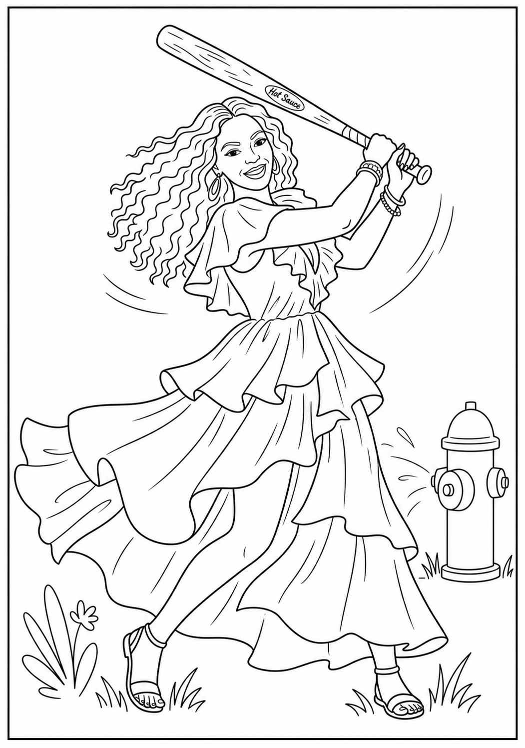 Lemonade Yellow Dress Swing