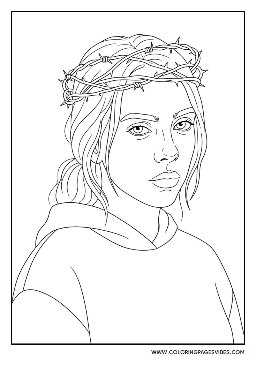 Billie Eilish Crown of Thorns