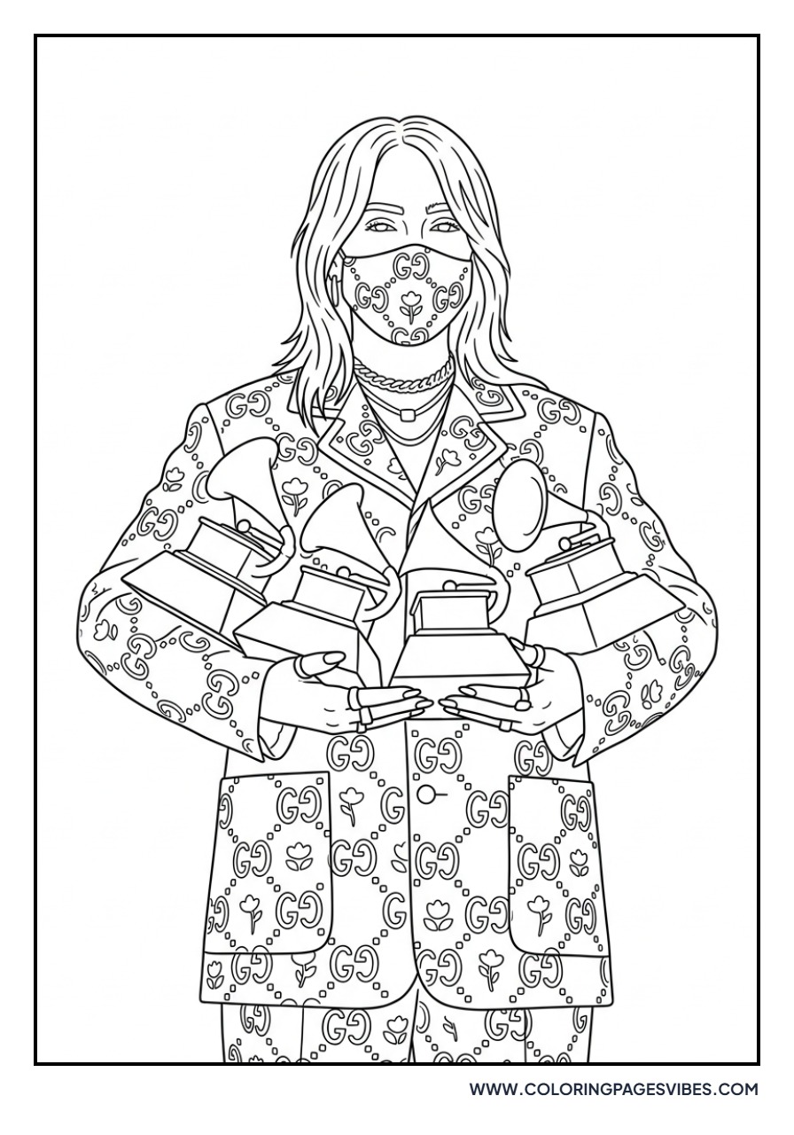 Billie Eilish Grammy Awards Look