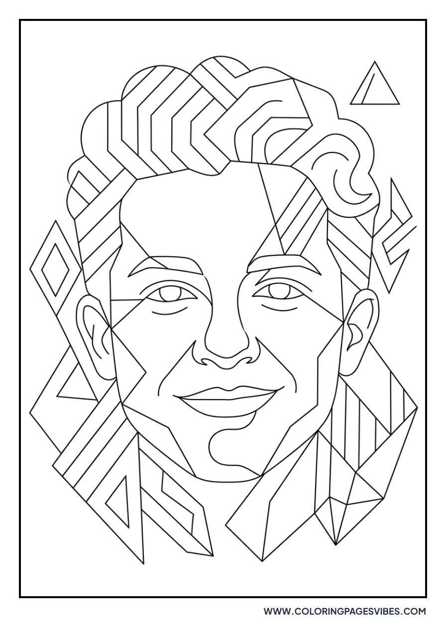 Charlie Puth Abstract Art