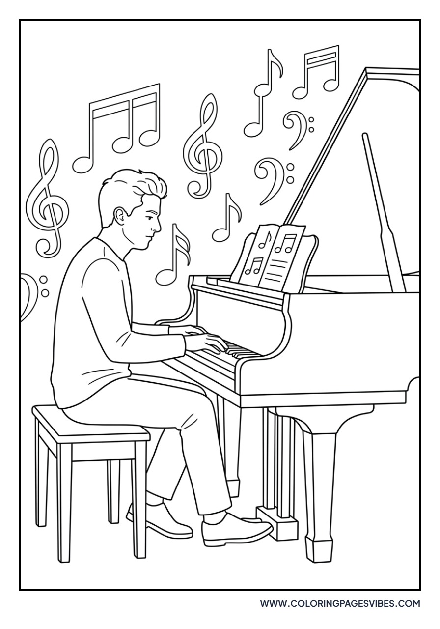 Charlie Puth Playing Piano
