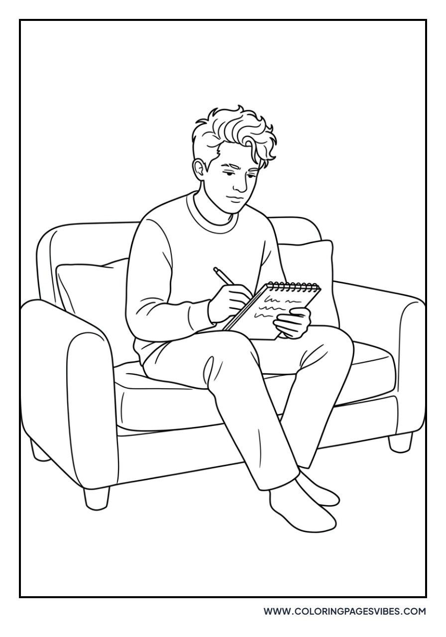 Charlie Puth Relaxing