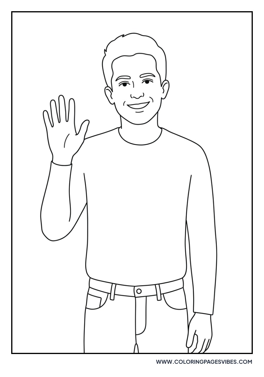 Charlie Puth Waving