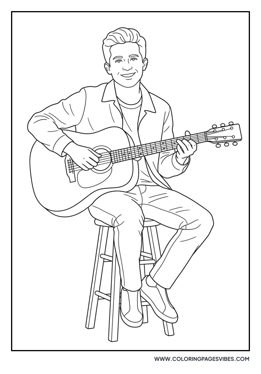 Charlie Puth with Acoustic Guitar