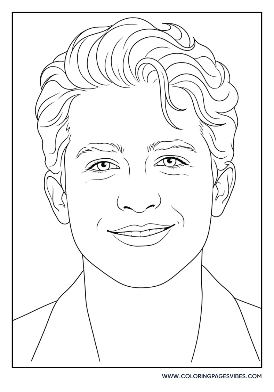 Classic Charlie Puth Portrait