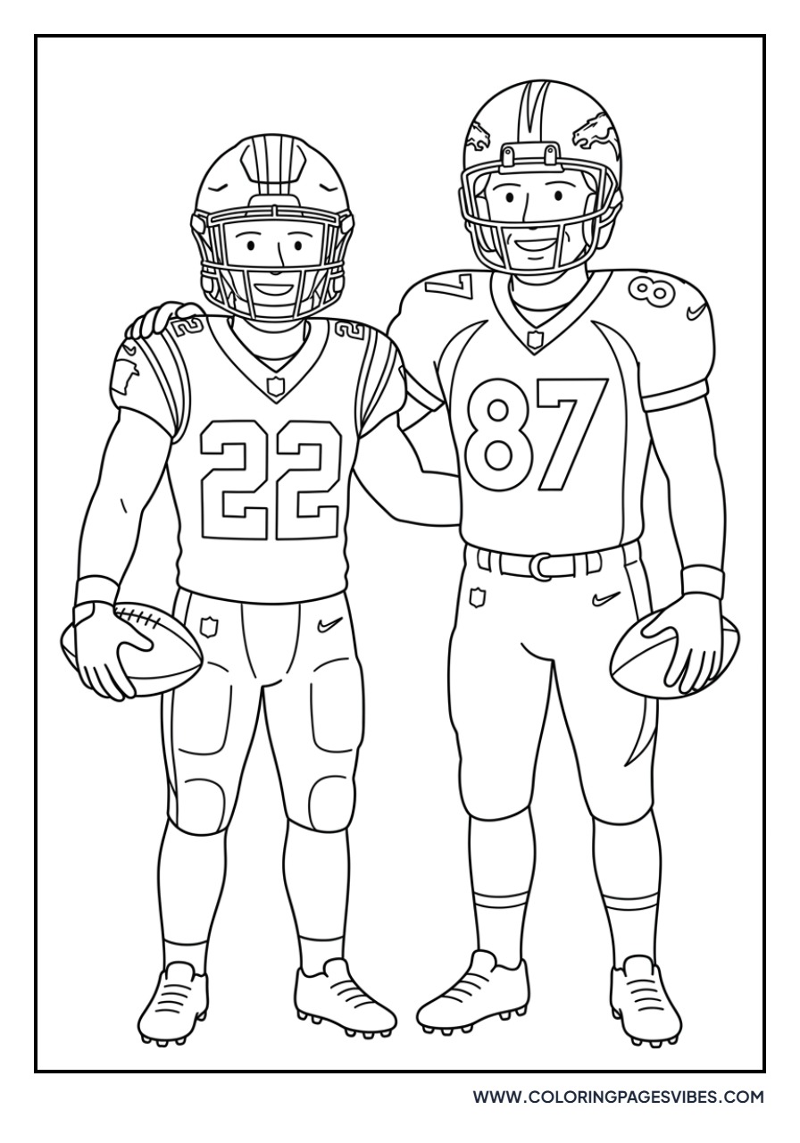 McCaffrey and his Father Ed