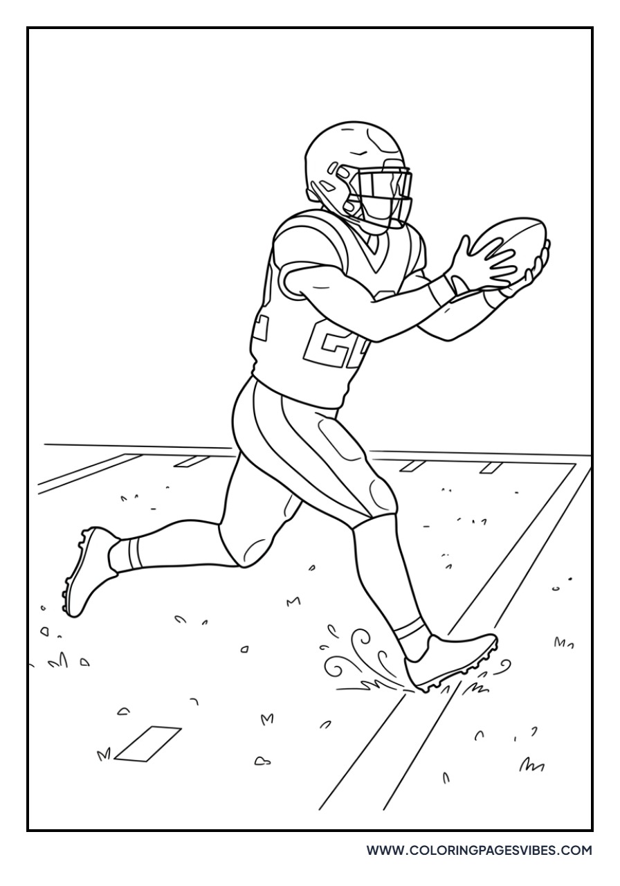 McCaffrey Catching at the Sideline