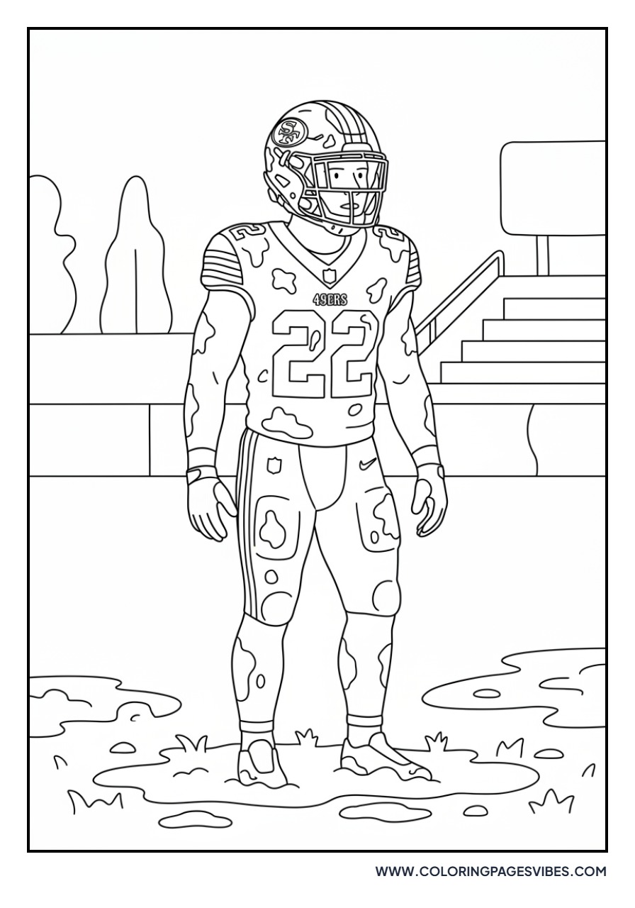 McCaffrey Muddy Game Day