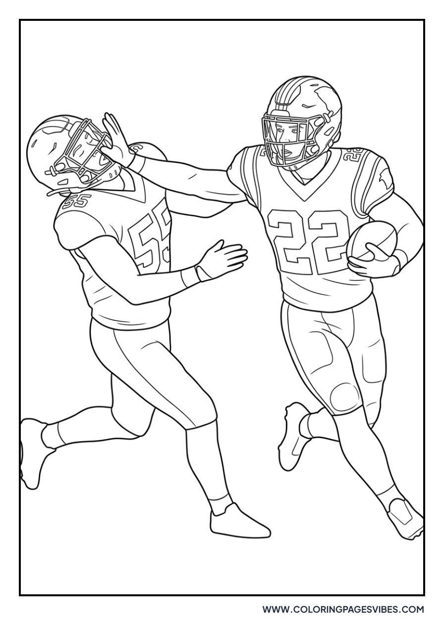 The Classic Stiff Arm
