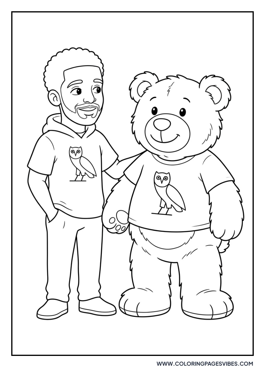 Drake and the OVO Bear
