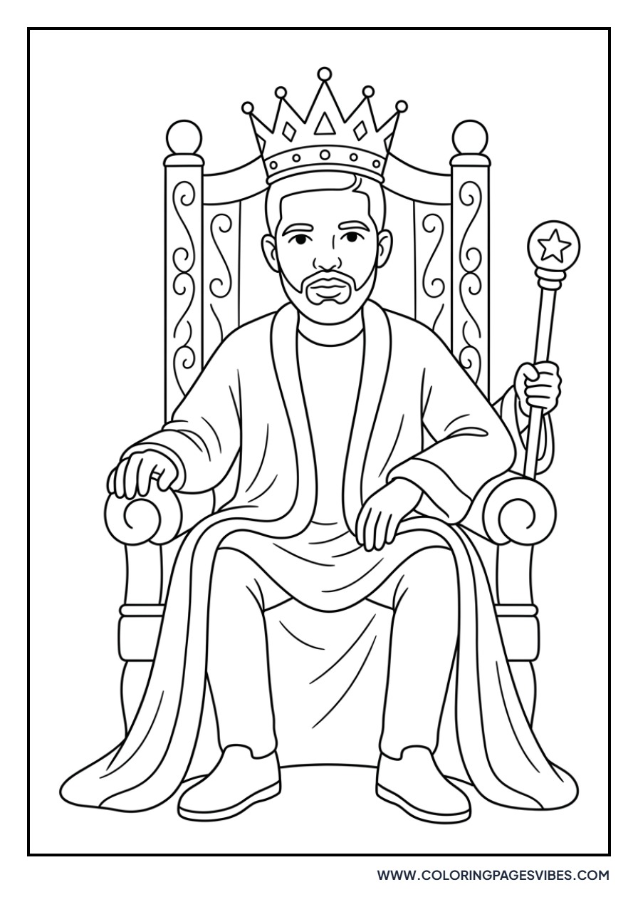 Drake as a King