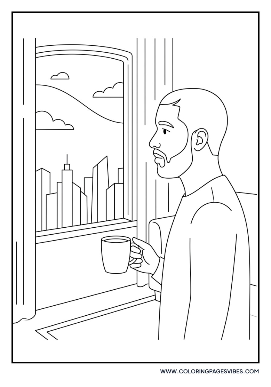 Drake Coffee Cup Moment