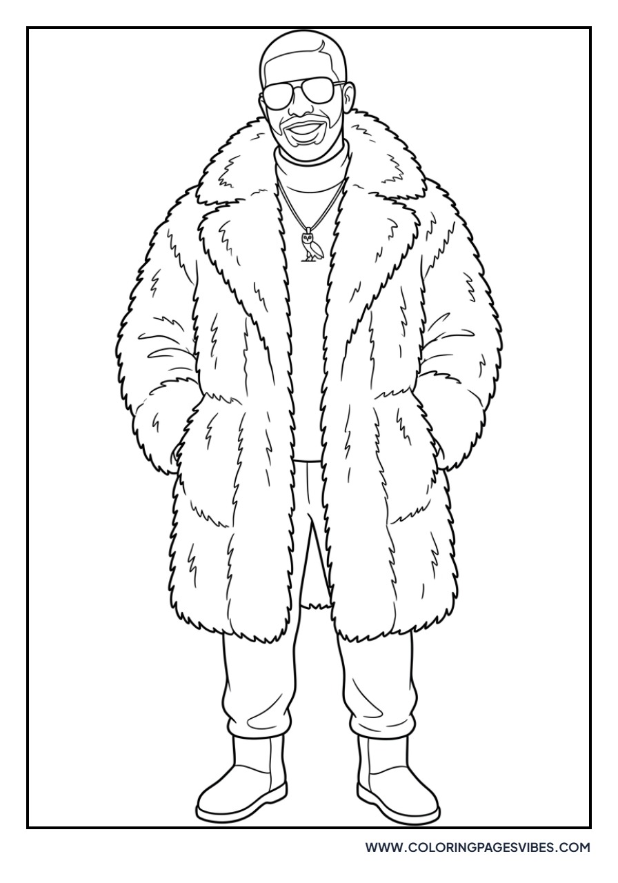 Drake in a Fur Coat